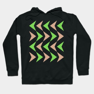 Pattern arrows left right Hoodie